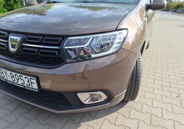 Dacia Sandero cena 32900 przebieg: 39541, rok produkcji 2019 z Szczucin małe 232